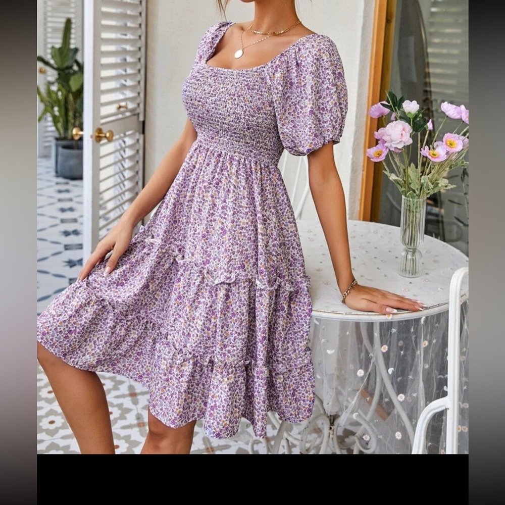 COPY - UPDATED SHEIN floral dress ONLY WORN ONCE